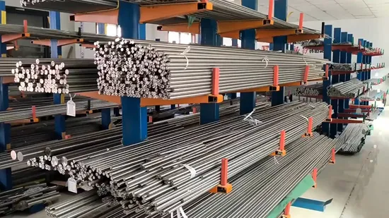 Barre ronde en acier allié au titane Ta6